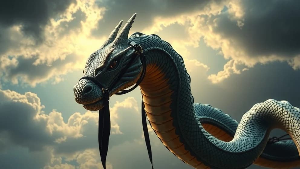 Himmelens svarta molnorms töglor