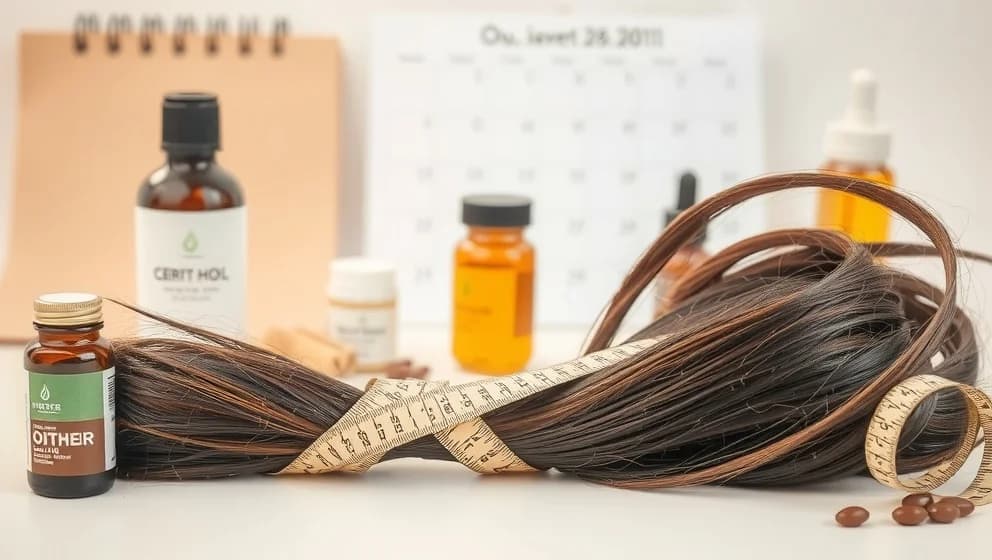 Hur mycket växer håret på ett halvår