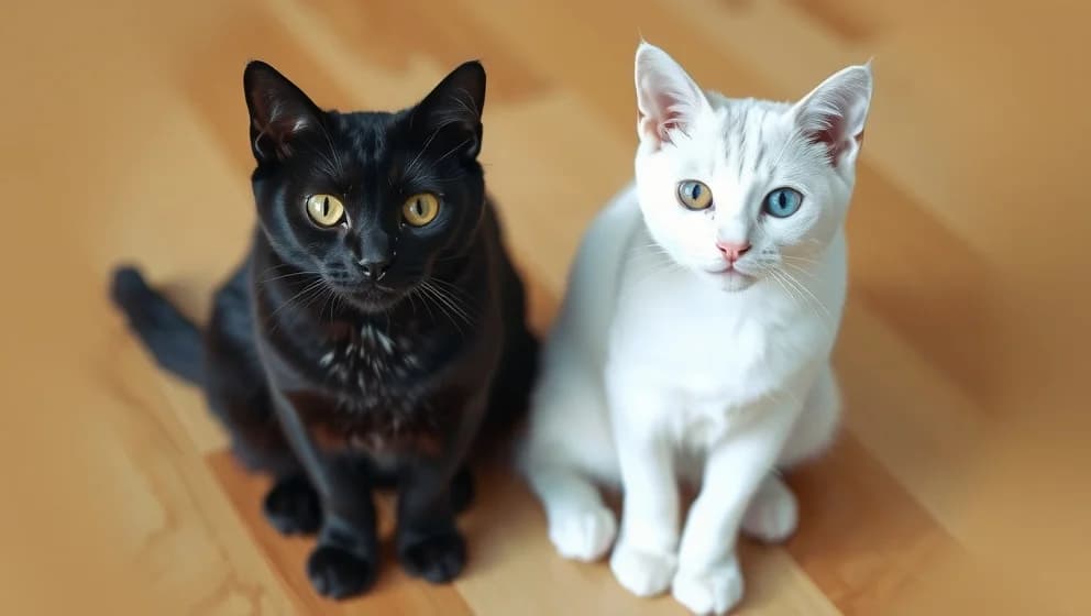 Svart katt vit katt - vilken är bäst