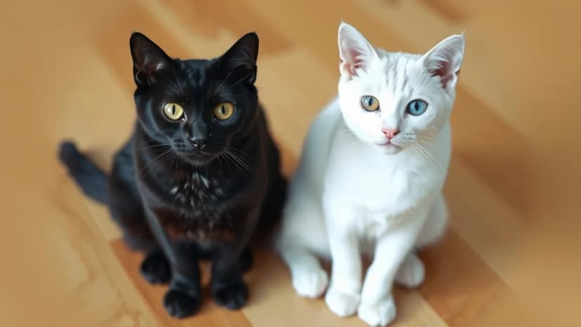 Svart katt vit katt - vilken är bäst