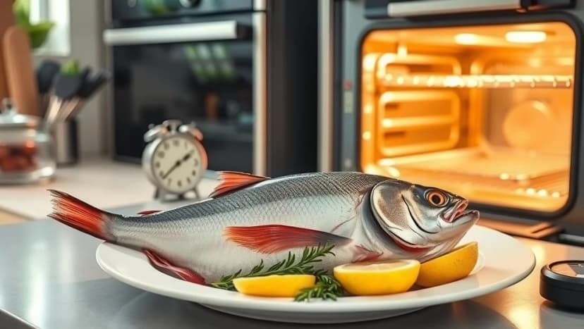 Torsk i ugn tid och grader